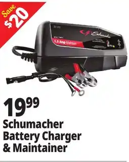 Ocean State Job Lot Schumacher Battery Charger & Maintainer offer
