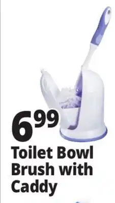 Ocean State Job Lot Gleam Toilet Bowl Under Rim Brush and Caddy offer