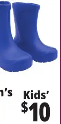 Ocean State Job Lot Kids' Muck Boots offer