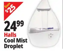 Ocean State Job Lot Halls Cool Mist Droplet offer