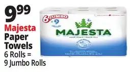 Ocean State Job Lot Majesta Paper Towels offer