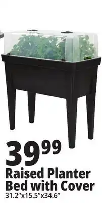 Ocean State Job Lot Raised Planter Bed with Cover offer