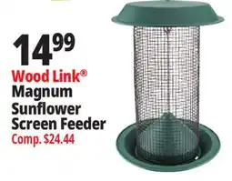 Ocean State Job Lot WoodLink Magnum Black Oil Sunflower Bird Feeder offer