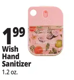 Ocean State Job Lot Wish Hand Sanitizer offer