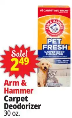 Ocean State Job Lot Arm & Hammer Pet Fresh Carpet Odor Eliminator 30 oz offer