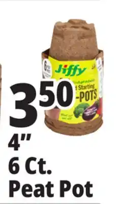 Ocean State Job Lot 4 Round Biodegradable Seed Starting Jiffy-Pots 6-pots offer