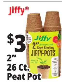 Ocean State Job Lot 2 Biodegradable Seed Starting Jiffy-Pots 26 Pots offer