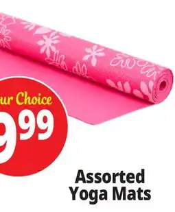 Ocean State Job Lot Maximo Fitness Black Exercise Mat with Strap 10mm offer