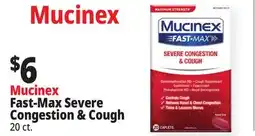 Ocean State Job Lot Mucinex Fast-Max Severe Congestion & Cough offer