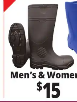 Ocean State Job Lot Men's & Women's Boots offer