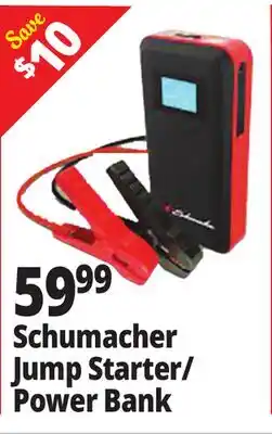 Ocean State Job Lot Schumacher Jump Starter/Power Bank offer