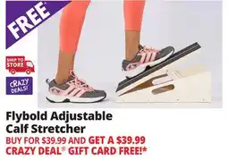 Ocean State Job Lot Flybold Adjustable Calf Stretcher offer