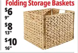 Ocean State Job Lot Folding Storage Baskets offer