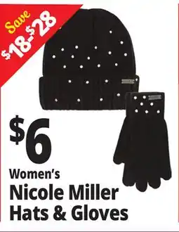 Ocean State Job Lot Women's Nicole Miller Hats & Gloves offer