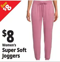 Ocean State Job Lot Women's Super Soft Joggers offer