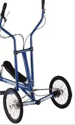 Ocean State Job Lot StreetStrider 3i Outdoor Elliptical Bike Blue offer