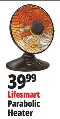 Ocean State Job Lot Lifesmart Parabolic Parabolic Heater offer
