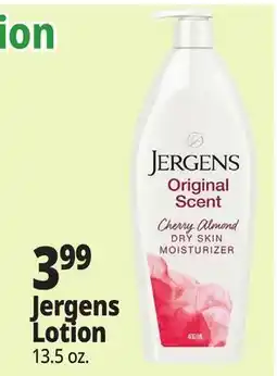 Ocean State Job Lot Jergens Lotion offer