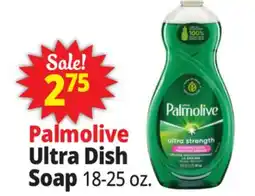Ocean State Job Lot Palmolive Ultra Dish Soap offer