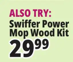 Ocean State Job Lot Swiffer Power Mop for Wood Floor Cleaning Kit 6 Piece offer