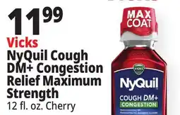 Ocean State Job Lot Vicks NyQuil Cough DM+ Congestion Relief Maximum Strength offer