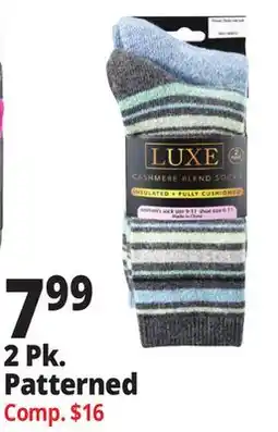 Ocean State Job Lot Luxe Women's Cashmere Blend Insulated Socks offer