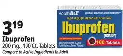 Ocean State Job Lot Ibuprofen 200 mg Tablets offer