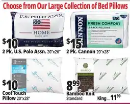 Ocean State Job Lot Bed Pillows offer