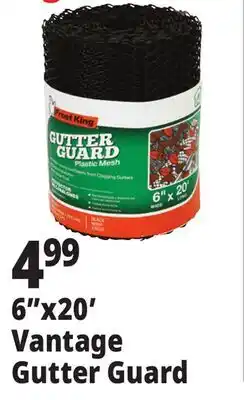 Ocean State Job Lot Frost King Plastic Mesh Gutter Guard 6 x 20' offer