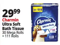 Ocean State Job Lot Charmin Ultra Soft Bathroom Tissue Ultra Soft 30 Mega Rolls offer