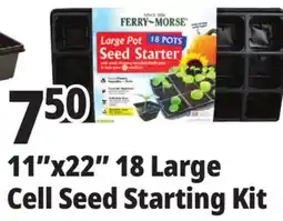 Ocean State Job Lot Ferry~Morse Large Pot Seed Starter 18-pots offer