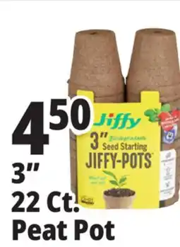 Ocean State Job Lot 3 Biodegradable Seed Starting Jiffy-Pots 22-pots offer