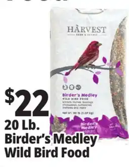 Ocean State Job Lot Harvest Birder's Medley Wild Bird Food 20 lbs offer