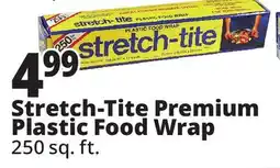 Ocean State Job Lot stretch-tite Premium Plastic Food Wrap 250 sq ft offer