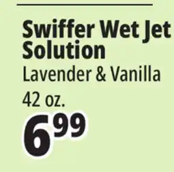 Ocean State Job Lot Swiffer Wet Jet Solution offer