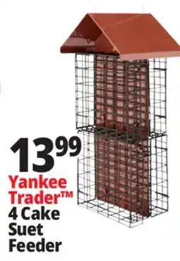 Ocean State Job Lot 4 Suet Cake Bird Feeder Bronze offer