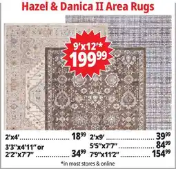 Ocean State Job Lot Danica II 9' x 12' Area Rug Blue/Tan offer