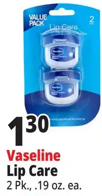 Ocean State Job Lot Vaseline Lip Care offer
