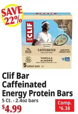 Ocean State Job Lot Clif Bar Caffeinated Energy Protein Bars offer