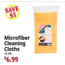Ocean State Job Lot Microfiber Cleaning Cloths offer