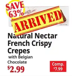 Ocean State Job Lot Natural Nectar French Crispy Crepes offer