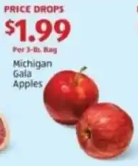 Aldi Michigan Gala Apples offer
