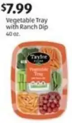 Aldi Vegetable Tray with Ranch Dip offer