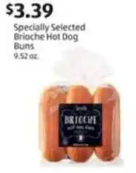 Aldi Specially Selected Brioche Hot Dog Buns offer