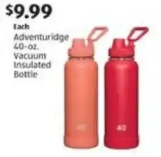 Aldi Adventuridge vacuum insulated bottle offer