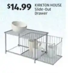 Aldi Kirkton house slide-out drawer offer