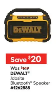 Lowe's Jobsite Bluetooth Speaker offer