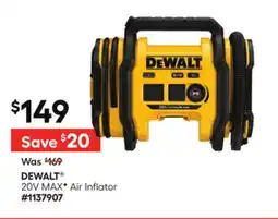 Lowe's 20V MAXF Air Inflator offer