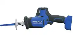 Lowe's Kobalt 24V MaxC Brushless Compact Reciprocating Saw offer