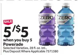 Stop&Shop Powerade offer
